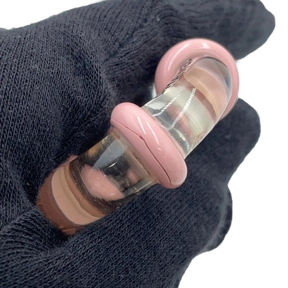 CHANEL Matelasse Tweed Chain Wallet Tweed White/Pink/Blue A33814 - Picture 14 of 14